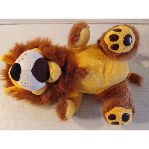 - 2 plush stuffed LIONS Lionel T. Lion 9" & NWT - Picture 5 of 9